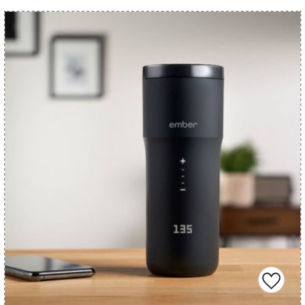 - Ember Travel Mug² Temperature Control Smart Mug 12oz - Black NWTB